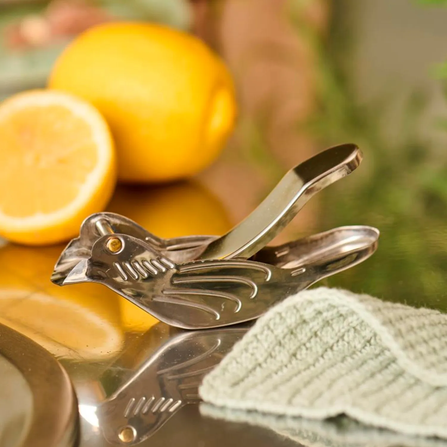 Citronpresser fugleformet