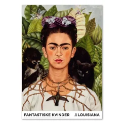 Frida Kahlo – Autorretrato con collar de espinas y colibrí (1940)