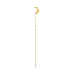 Half Moon Chain Stud – venstre