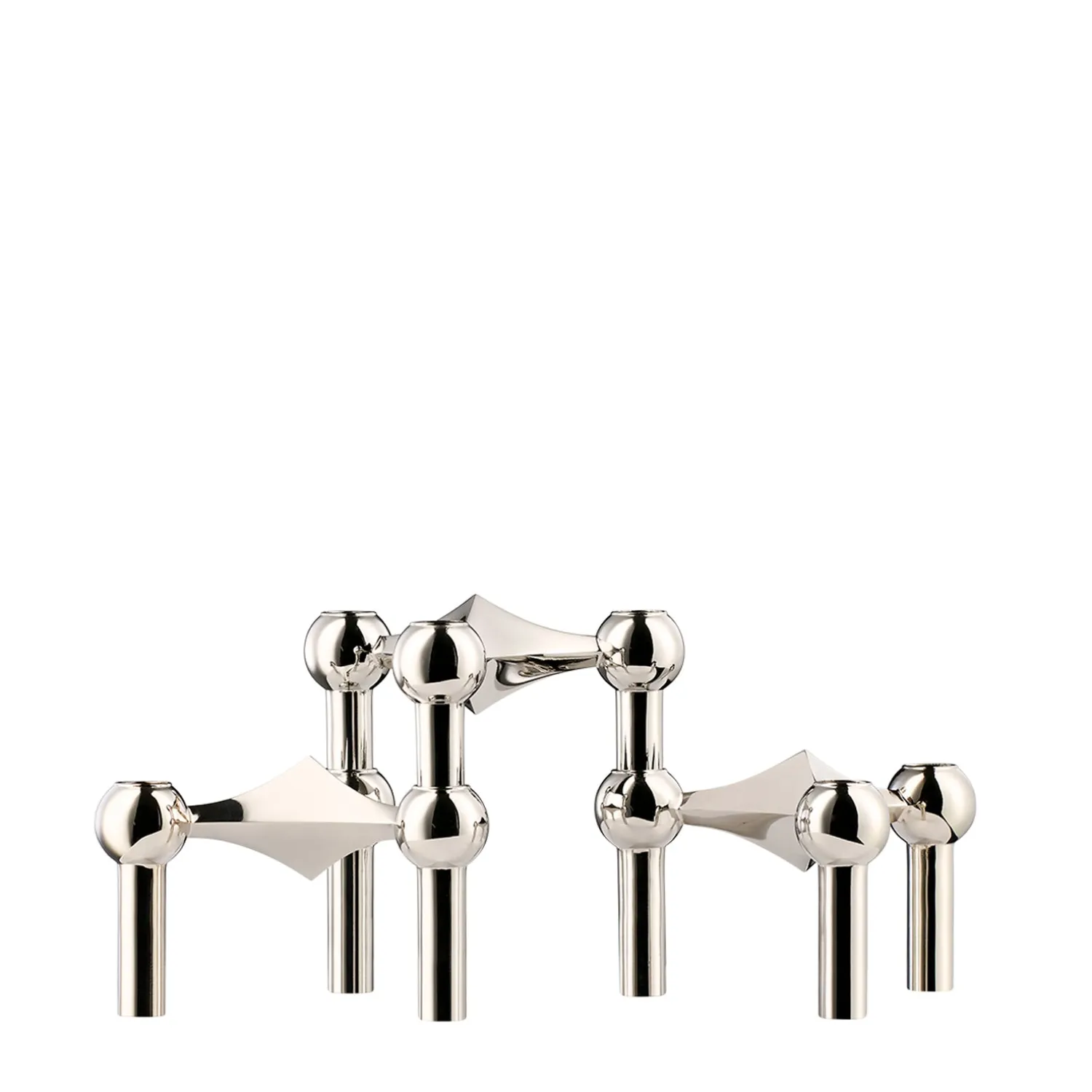 lysestage 3pack - krom