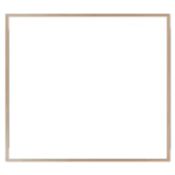 Ramme 100 x 90 cm – egetræ natur