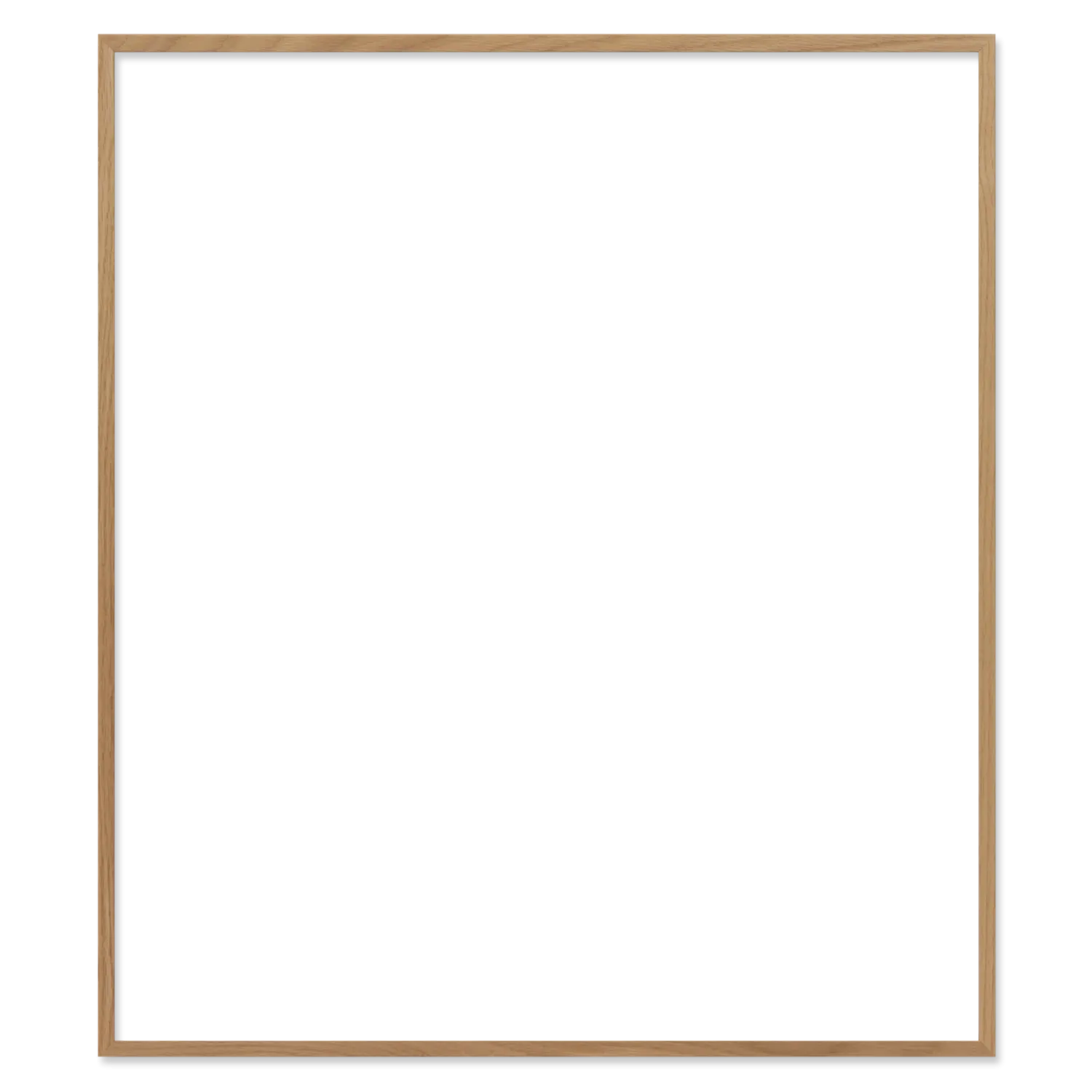 Ramme 42 x 48 cm – egetræ natur