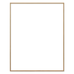 Ramme 57.5 x 72.8 cm – egetræ natur