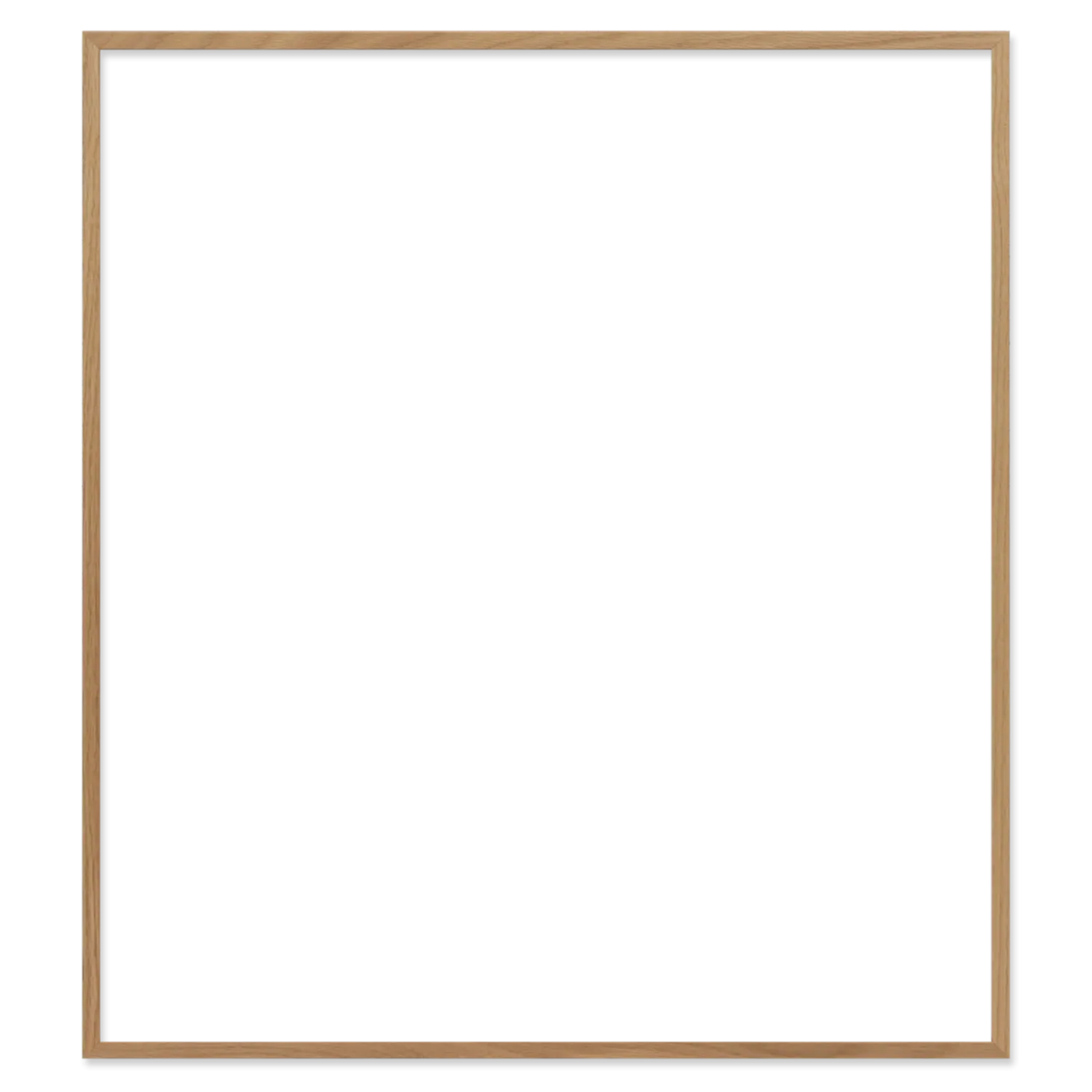 Ramme 60 x 66.5 cm – egetræ natur