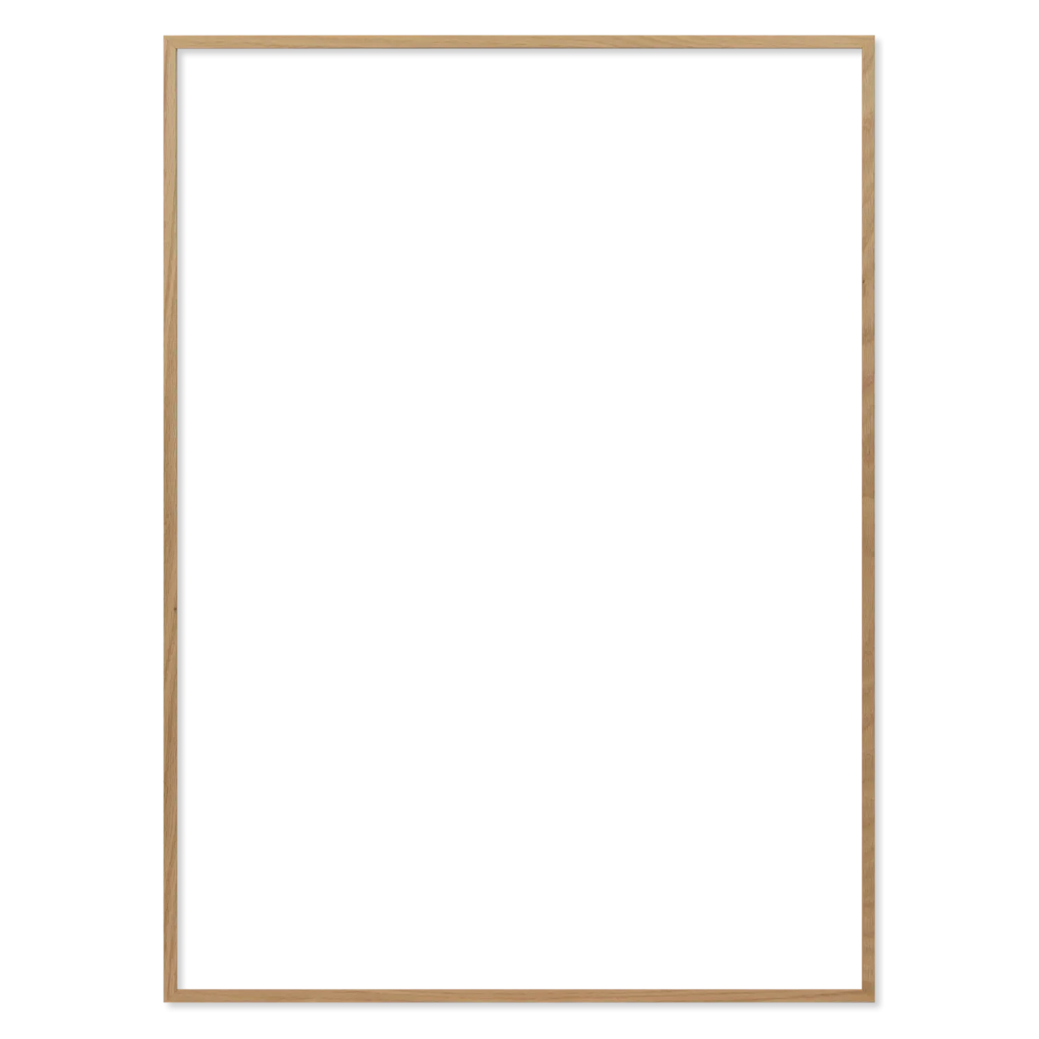 Ramme 62 x 84.9 cm – egetræ natur