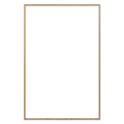Ramme 62 x 95 cm – egetræ natur