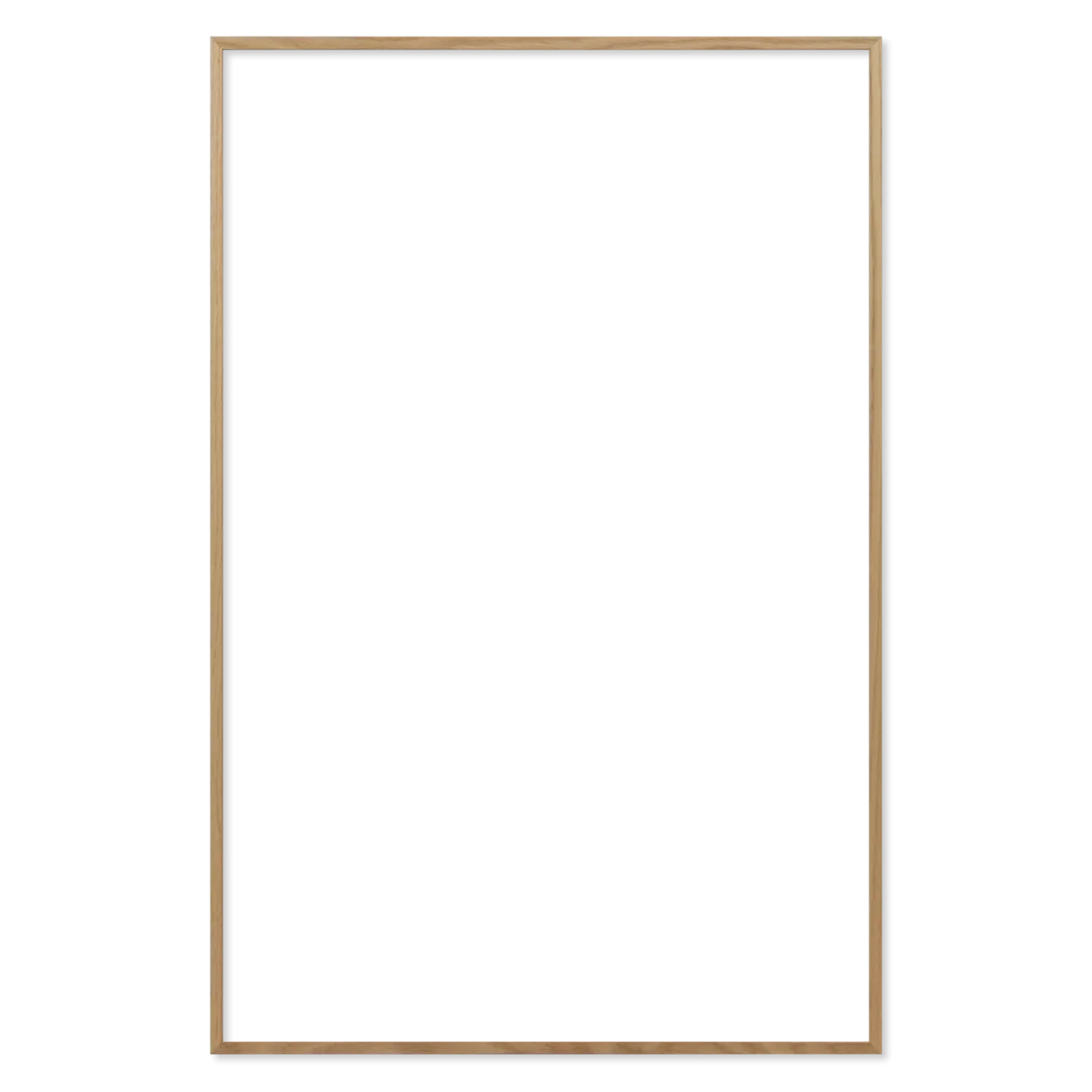 Ramme 62 x 95 cm – egetræ natur