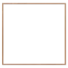 Ramme 70 x 68 cm – egetræ natur