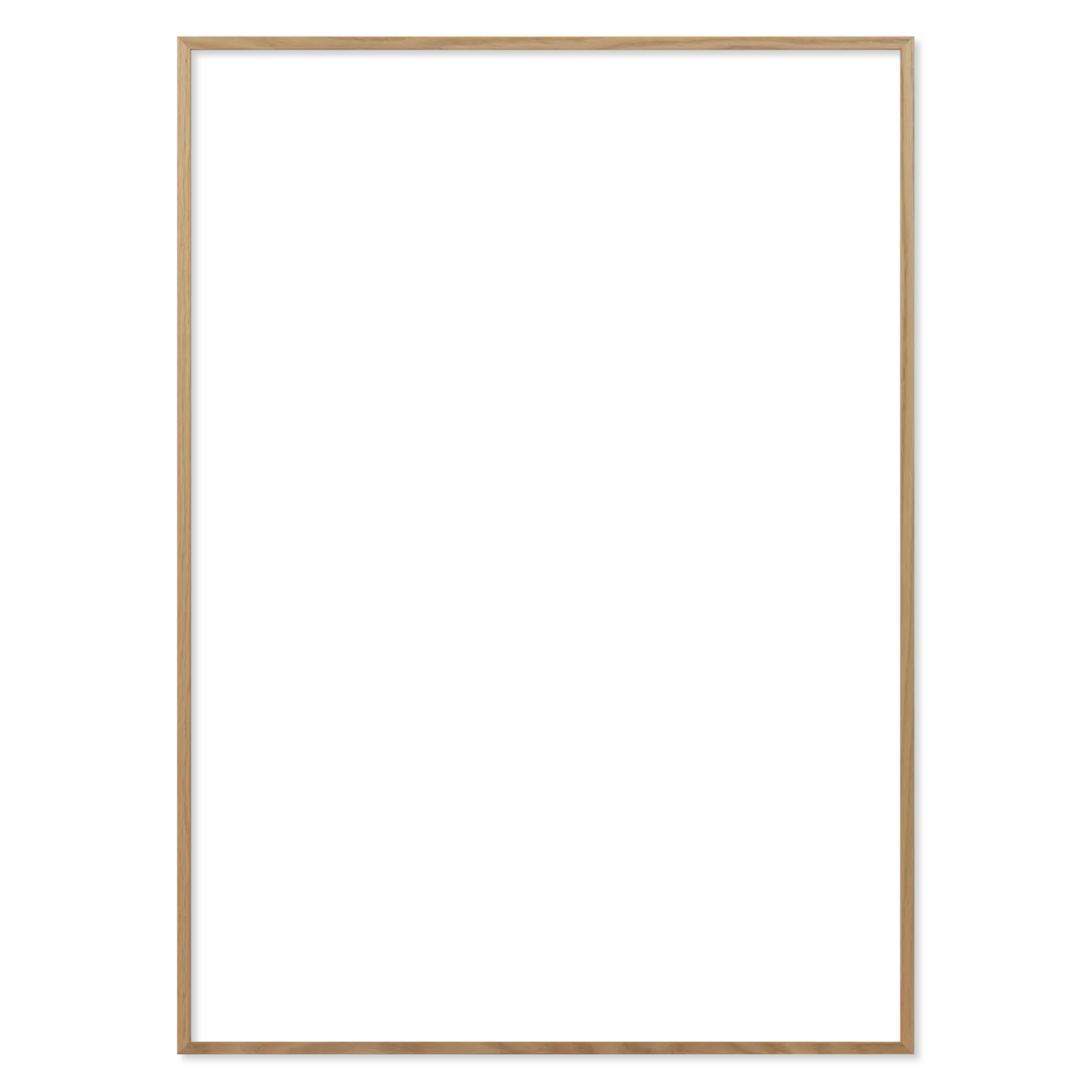 Ramme 70 x 100 cm – egetræ natur