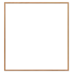Ramme 79 x 84.1 cm – egetræ natur