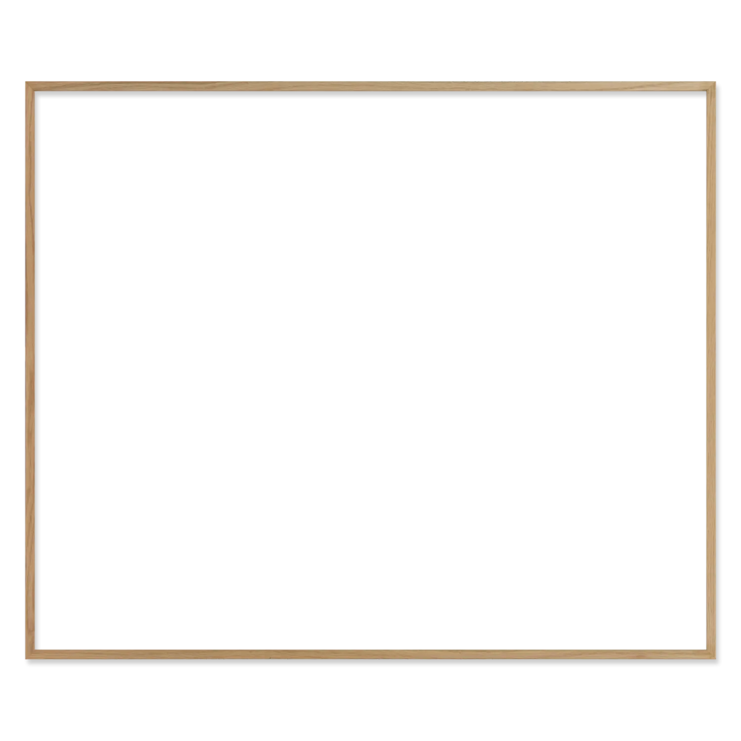Ramme 84 x 70 cm – egetræ natur