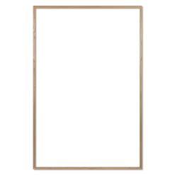 Ramme 92 x 140.3 cm – egetræ natur
