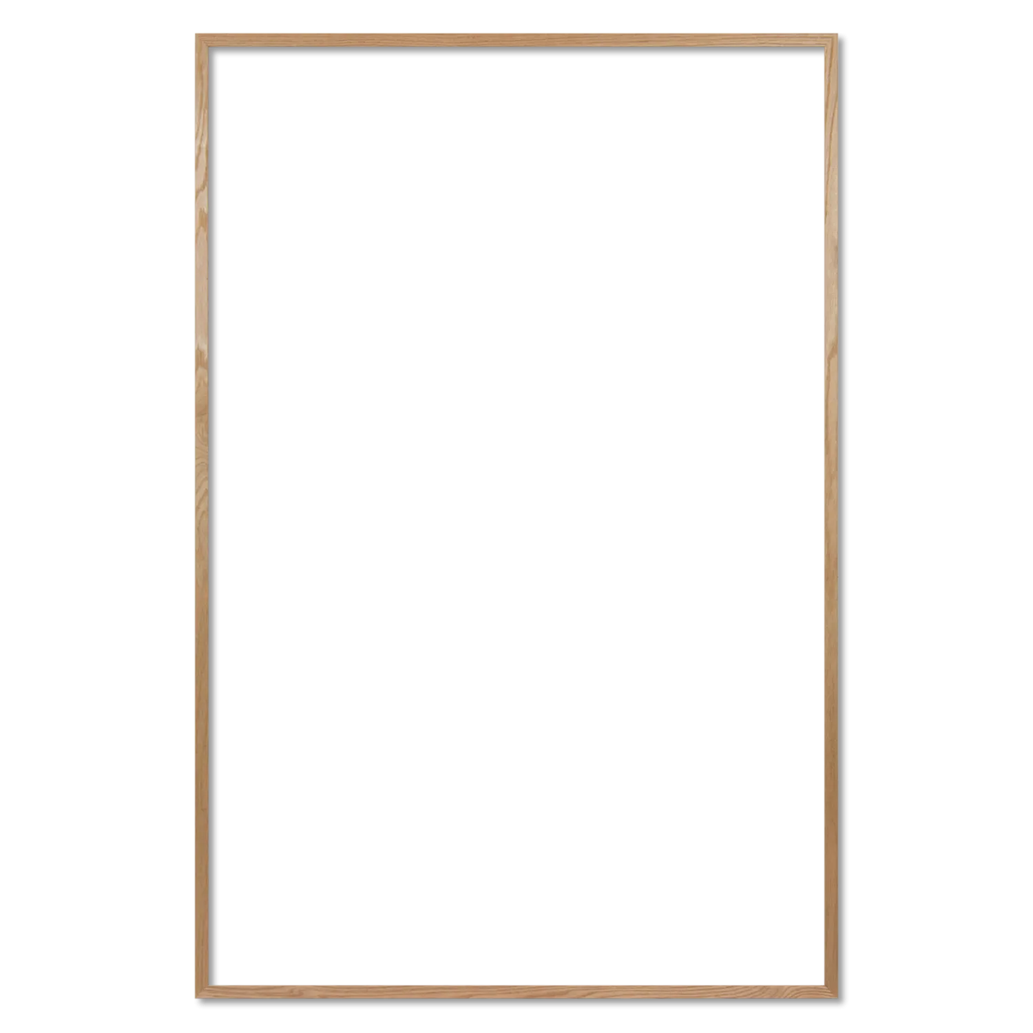 Ramme 92 x 140.3 cm – egetræ natur