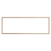 Ramme 137 x 46 cm – egetræ natur