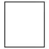 Ramme 42 x 48 cm – sort egetræ