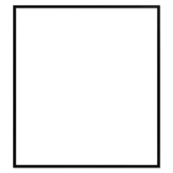 Ramme 60 x 66.5 cm – sort egetræ