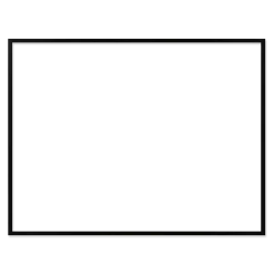 Ramme 60 x 45 cm – sort egetræ