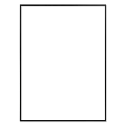 Ramme 62 x 84.9 cm – sort egetræ