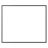 Ramme 84 x 70 cm – sort egetræ