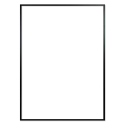 Ramme 84 x 115.8 cm – sort egetræ