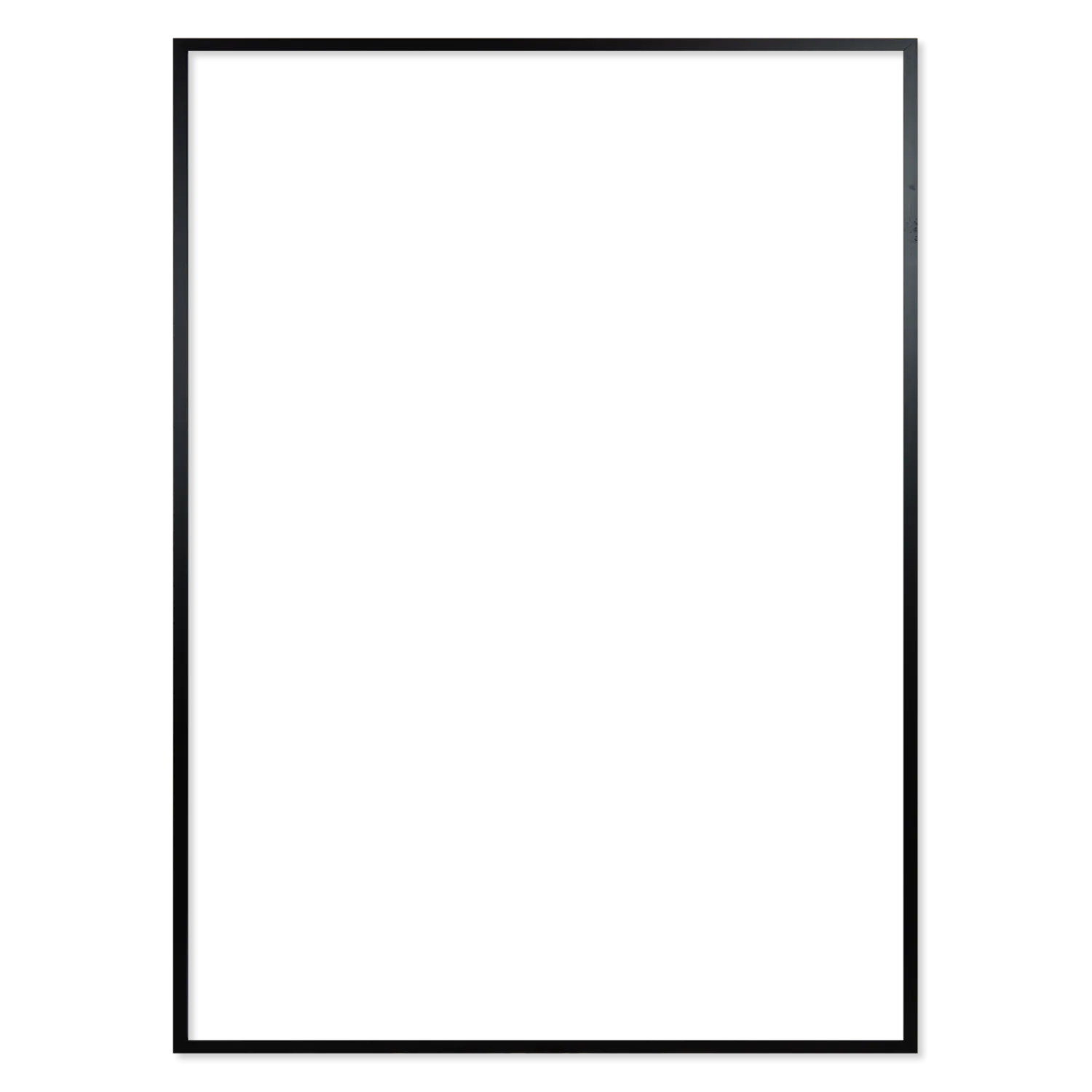 Ramme 84 x 115.8 cm – sort egetræ