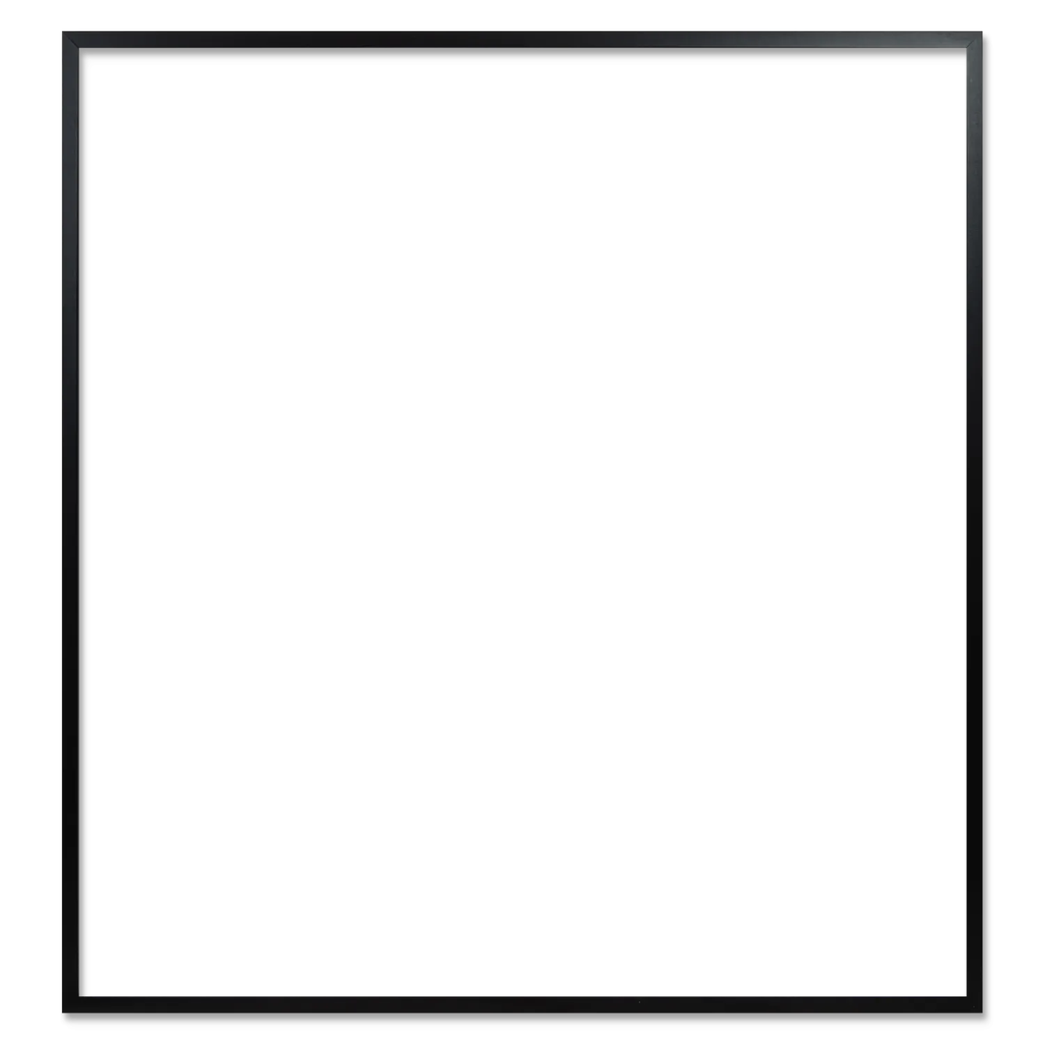 Ramme 100 x 107 cm – sort egetræ