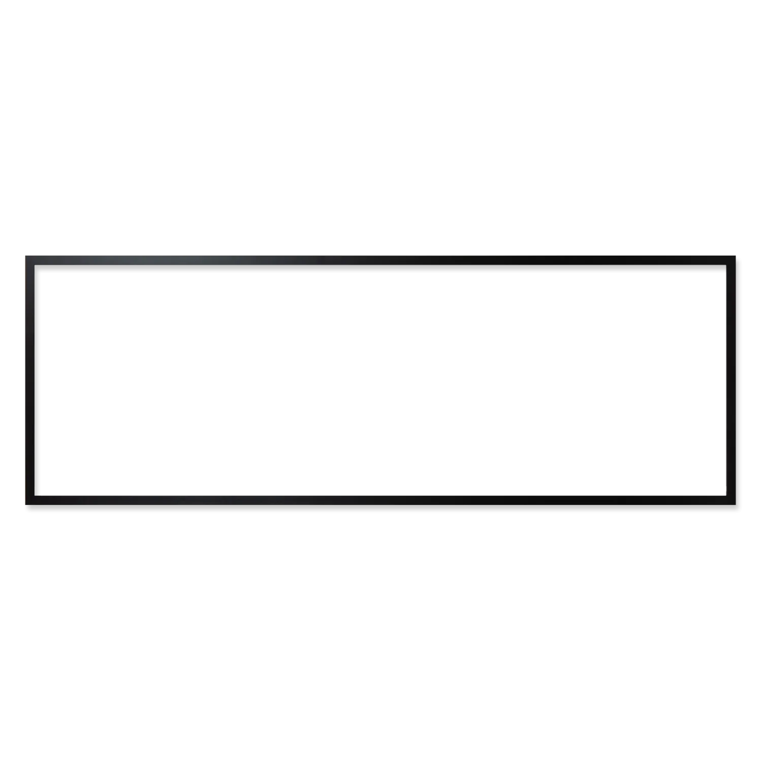 Ramme 137 x 46 cm – sort egetræ