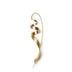Ringlet ørering – forgyldt