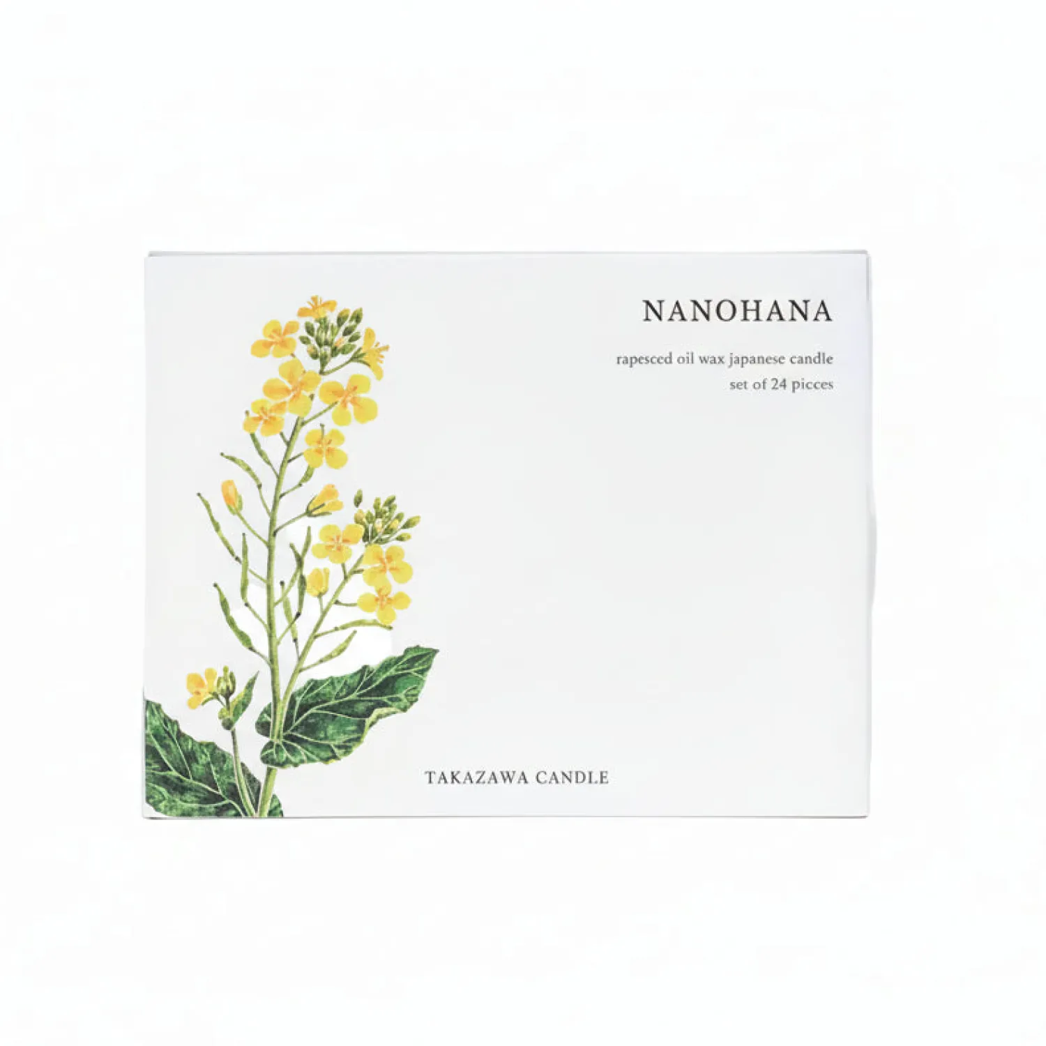 Stearinlys – Nanohana 24 stk.